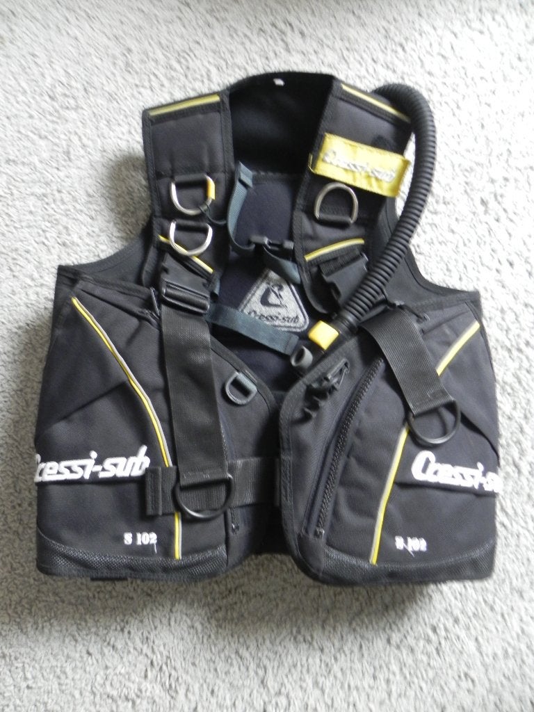 Cressi-sub S 102 Trimvest / Duikvest, Watersport en Boten, Ophalen, Gebruikt, Trimvest of Wing