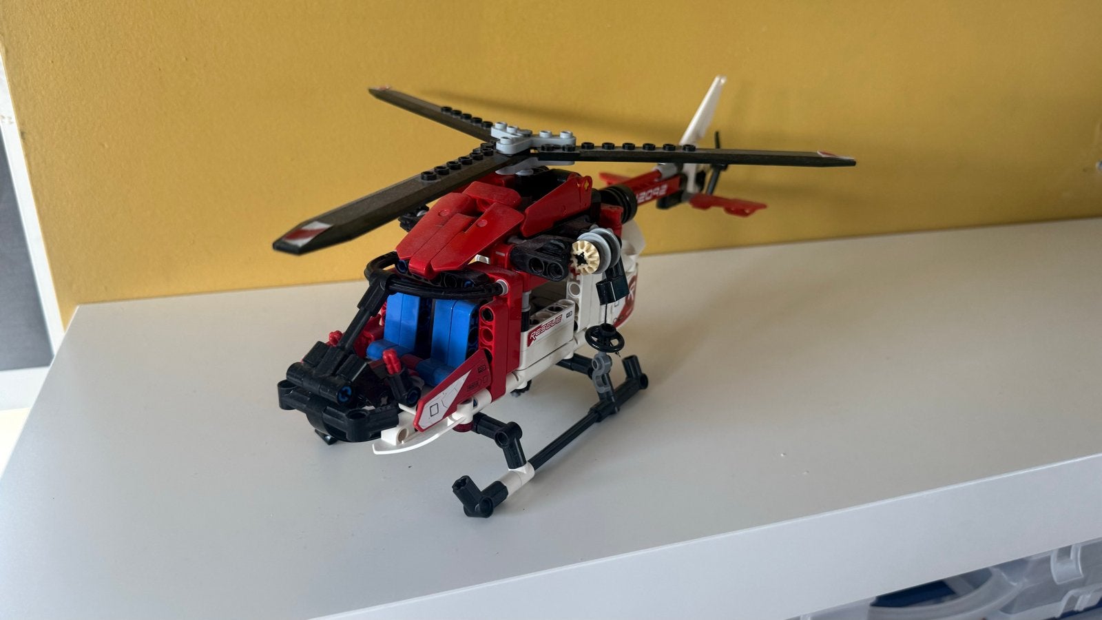 Lego Technic Helikopter 42092, Ophalen of Verzenden, Gebruikt, Overige typen, Helikopter