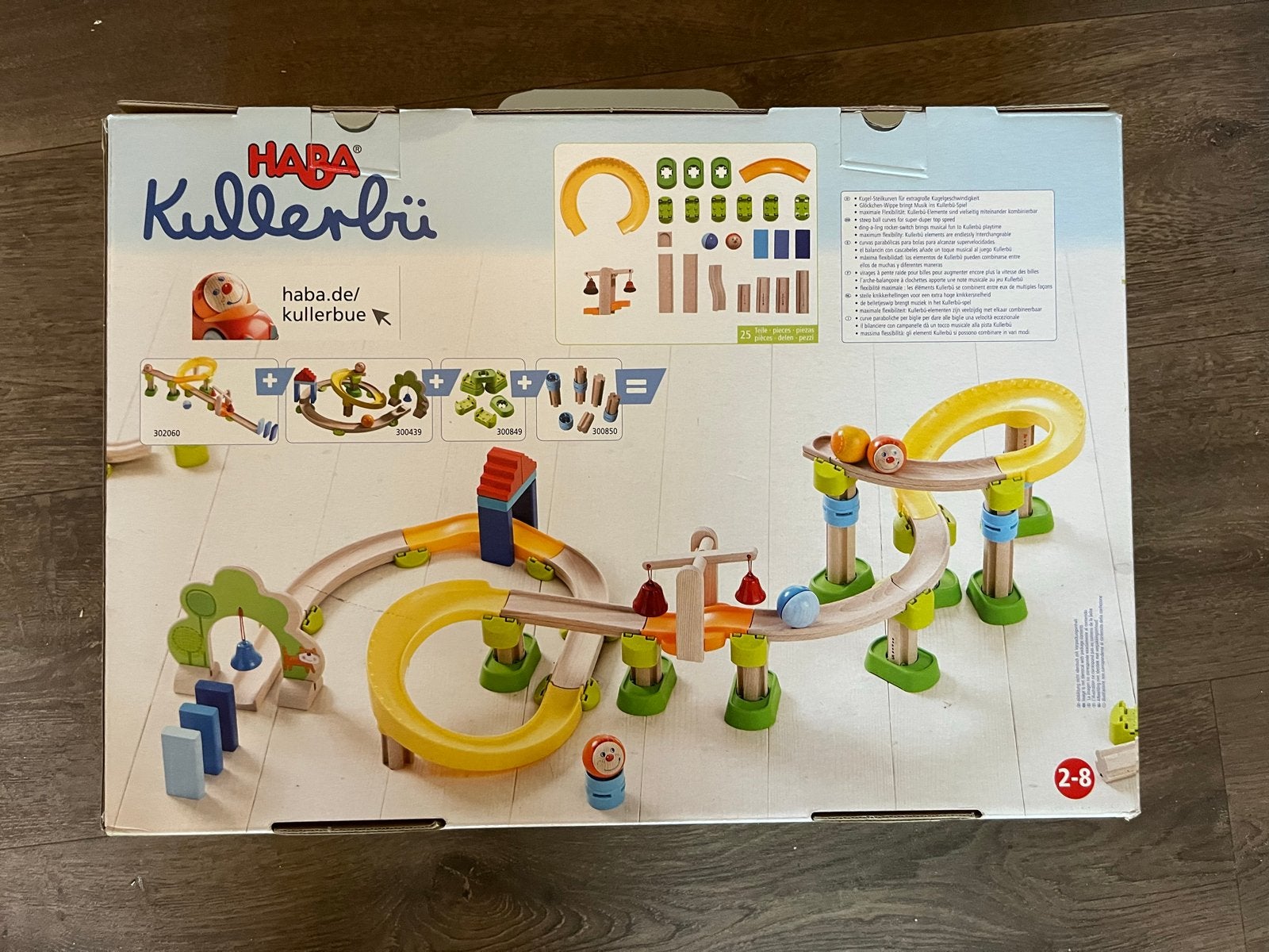 HABA Kullerbü knikkerbaan 302060 - Grote speelset, Kinderen en Baby's, Ophalen, Zo goed als nieuw, Overige typen