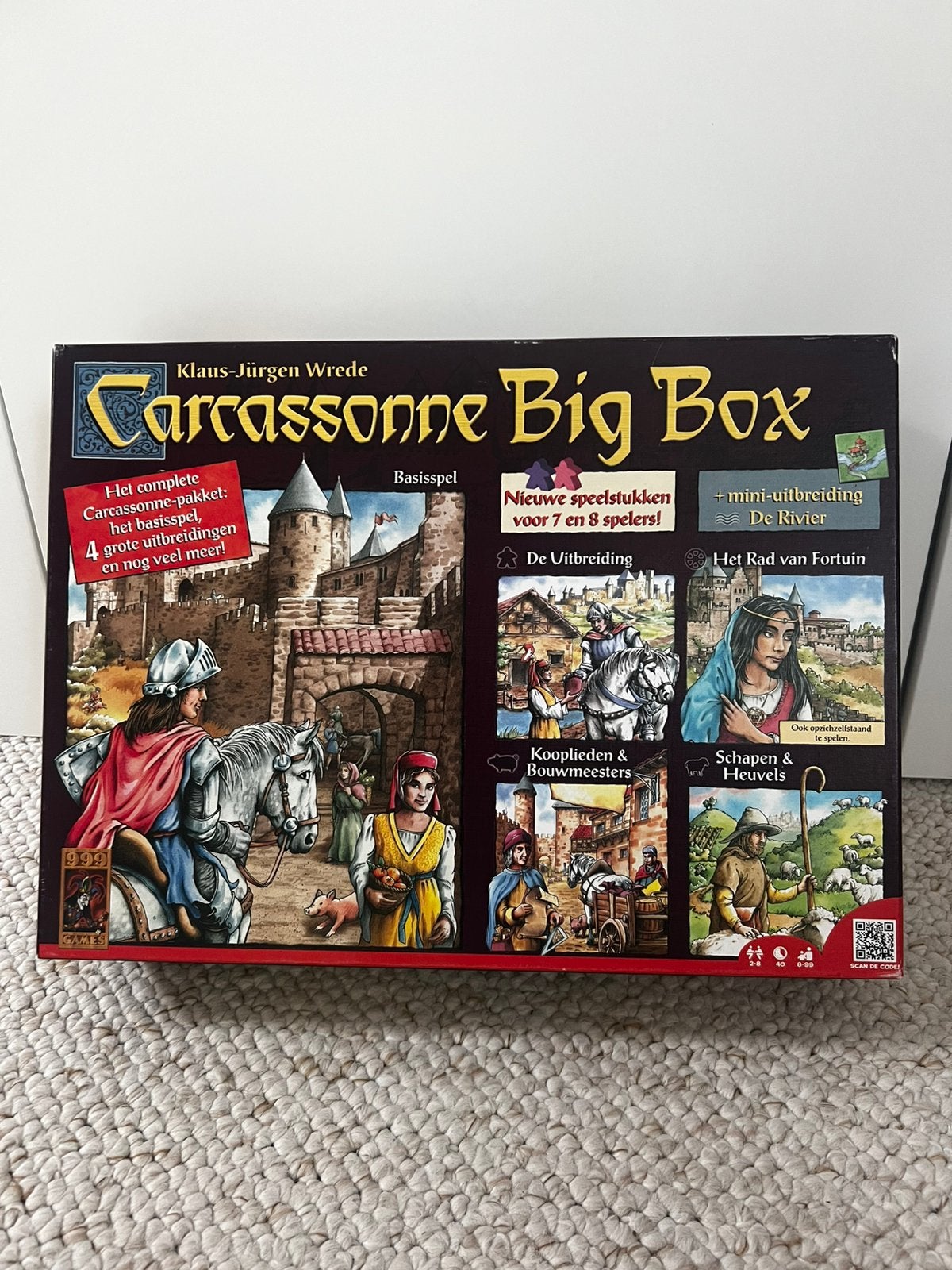 Carcassonne Big box 2, Ophalen, Zo goed als nieuw