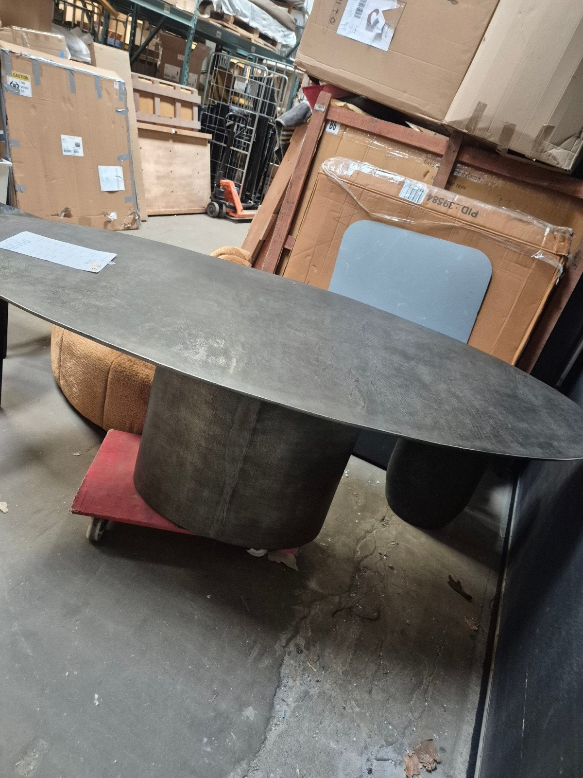 Koperen Tafel speciaal aanbieding RICHMOND bi nnen of buiten, Ophalen, Nieuw