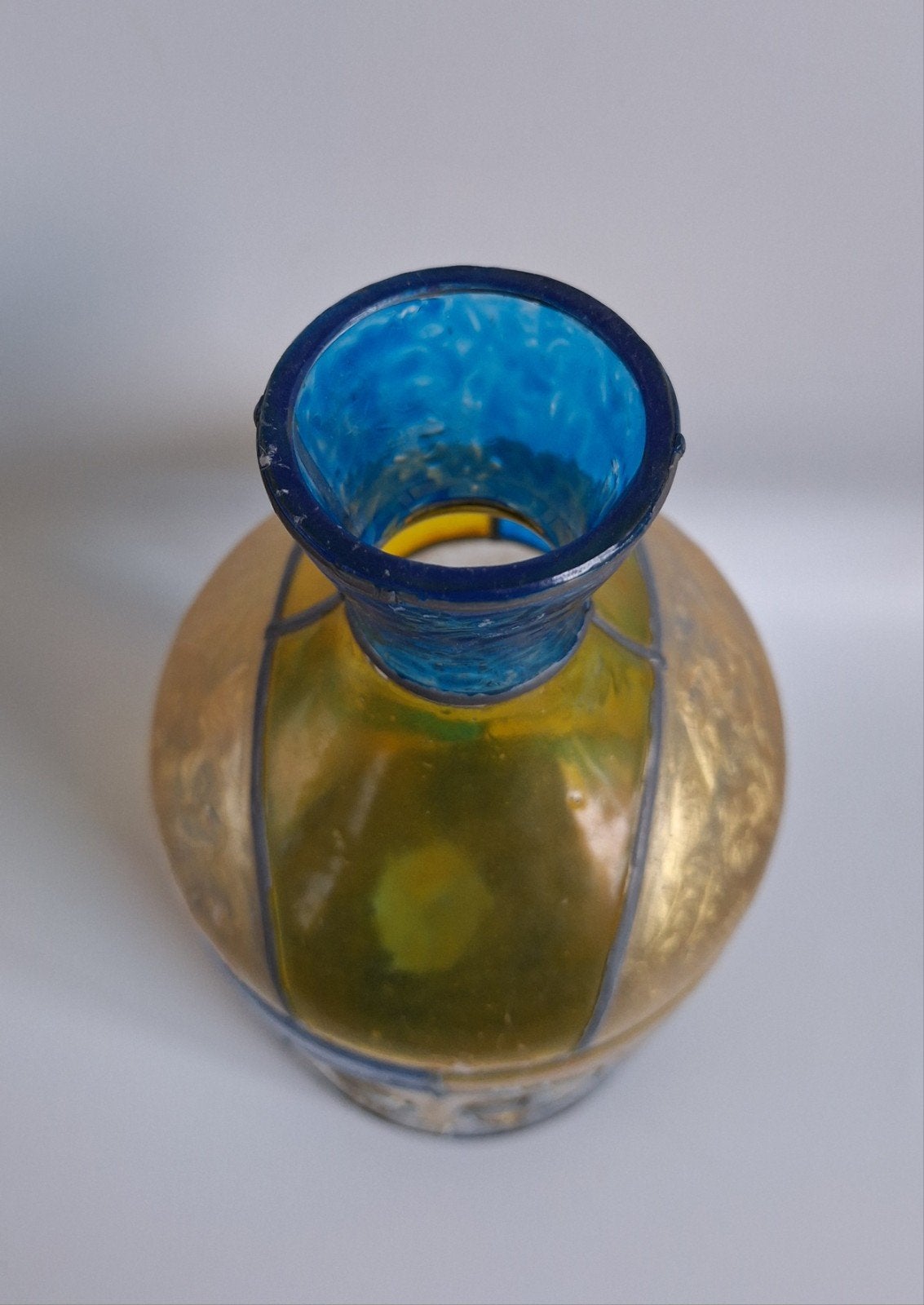Theelichthouder glas en lood, Gevondenengemaakt@gmail.com, Onbekend, Ophalen of Verzenden, Onbekend