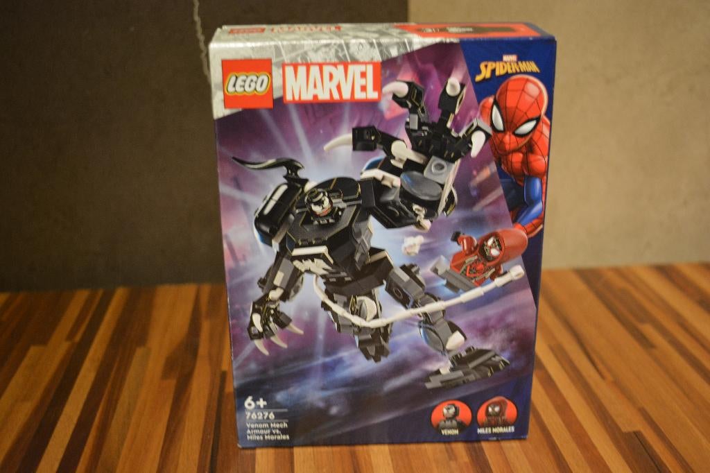 Lego Marvel 76276 I Venom mechapantser vs. Miles Morales, Marvel, Lego, Nieuw, Ophalen of Verzenden
