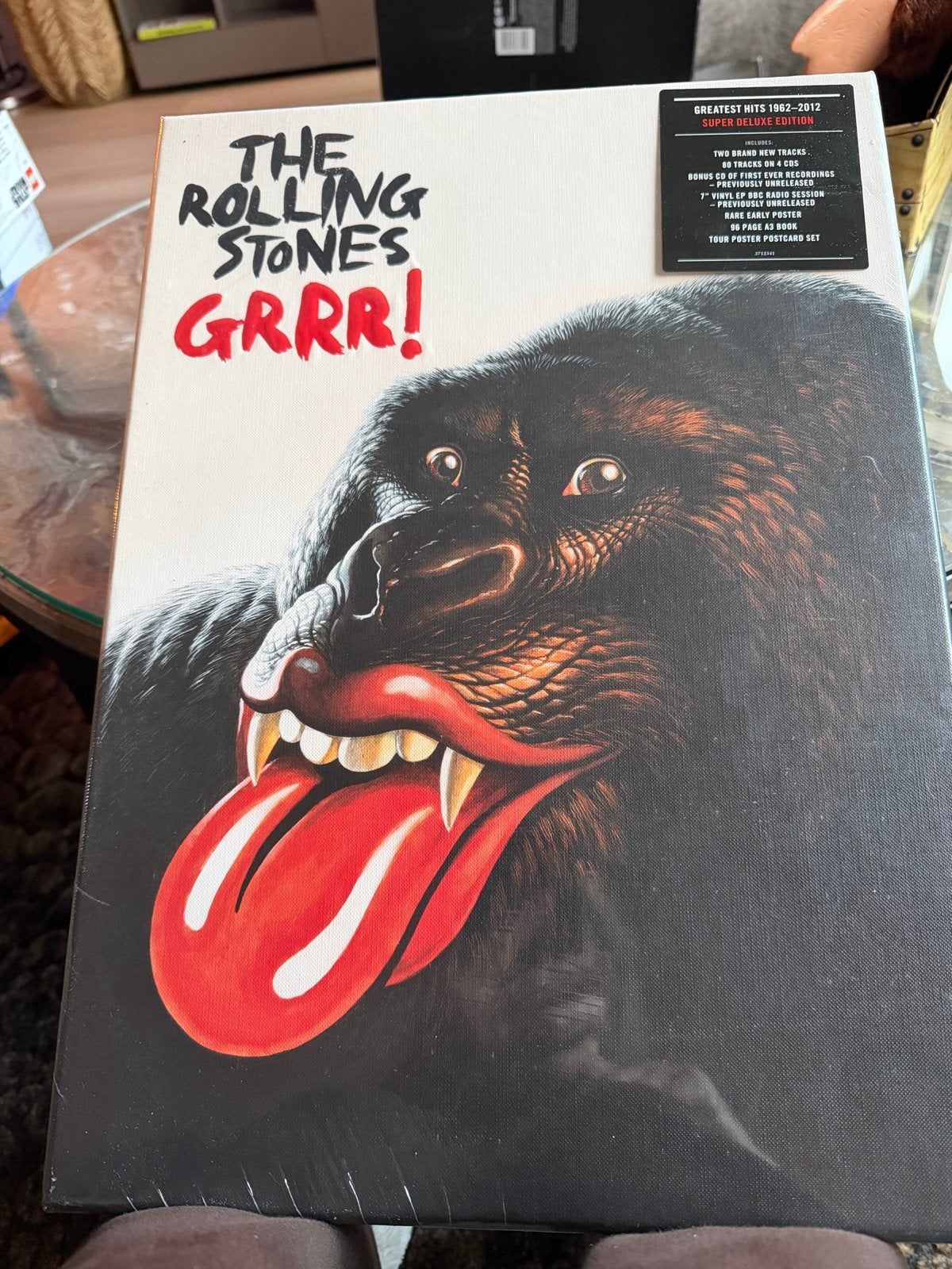 The Rolling Stones GRRR! Super Deluxe Edition CD Boxset, Cd's en Dvd's, Bonusmateriaal, Boxset, Ophalen of Verzenden, Classic Rock