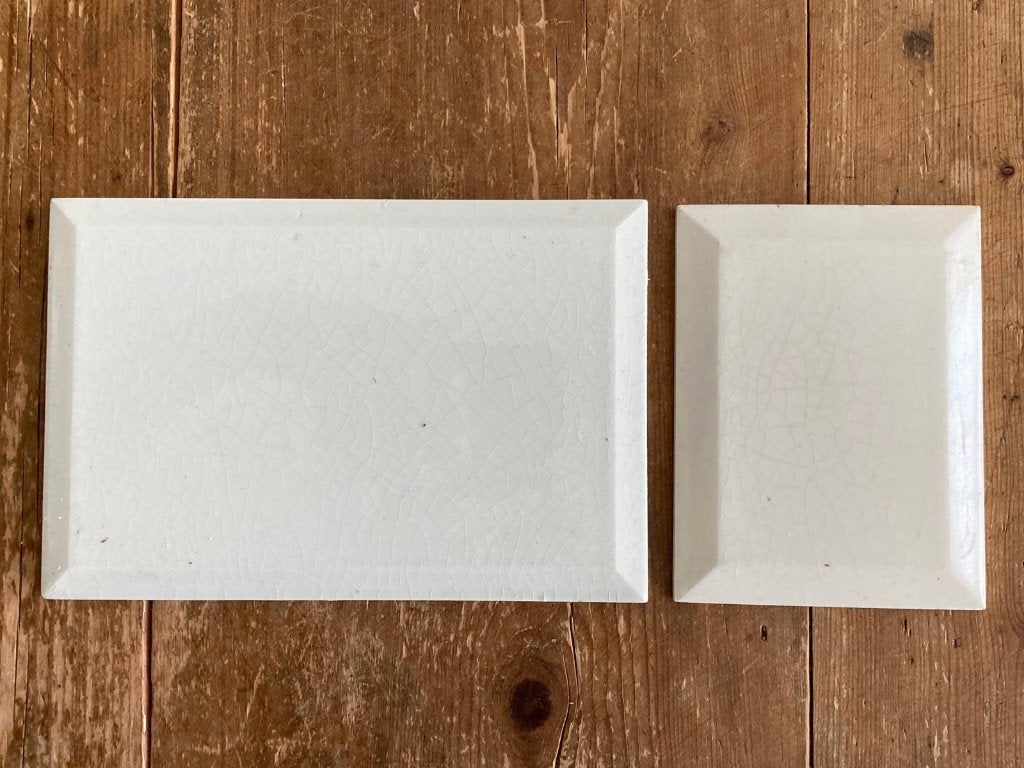 OUDE WITTE TEGELTJES, Doe-het-zelf en Verbouw, Tegels, Ophalen, Gebruikt, Minder dan 20 cm, Minder dan 20 cm