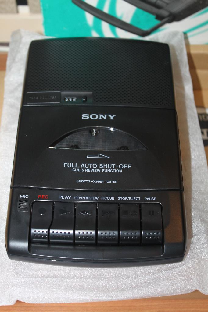 Sony TCM-939 NIEUW in doos., Ophalen of Verzenden, Enkel, Sony, Tape counter