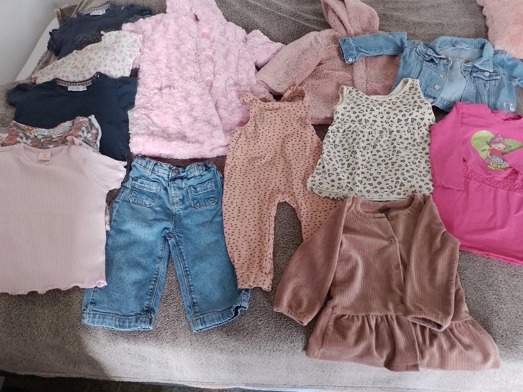 meisjes kleding maat 80, Ophalen, Gebruikt, Maat 80