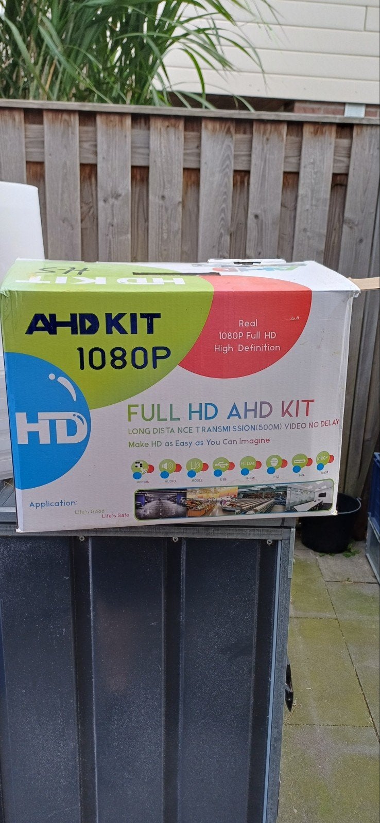 AHD KIT 1080P Full HD Beveiligingscamera Systeem, Ophalen of Verzenden, Gebruikt, Buitencamera