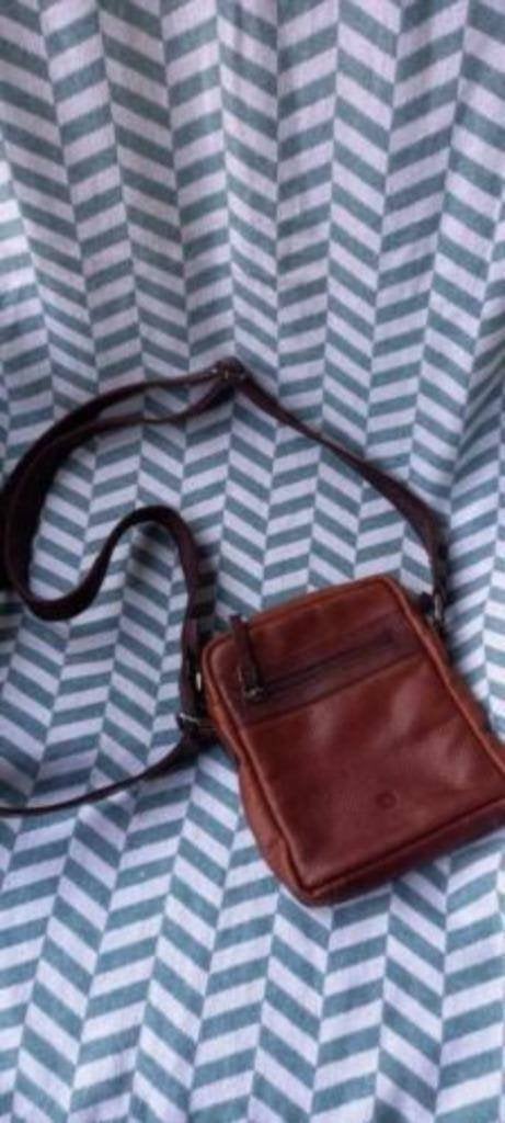 MICMACbags nieuw , leren tas, heren dames, 20x18x4cm, bruin, Sieraden, Tassen en Uiterlijk, Overige merken, Bruin, Verzenden, Nieuw