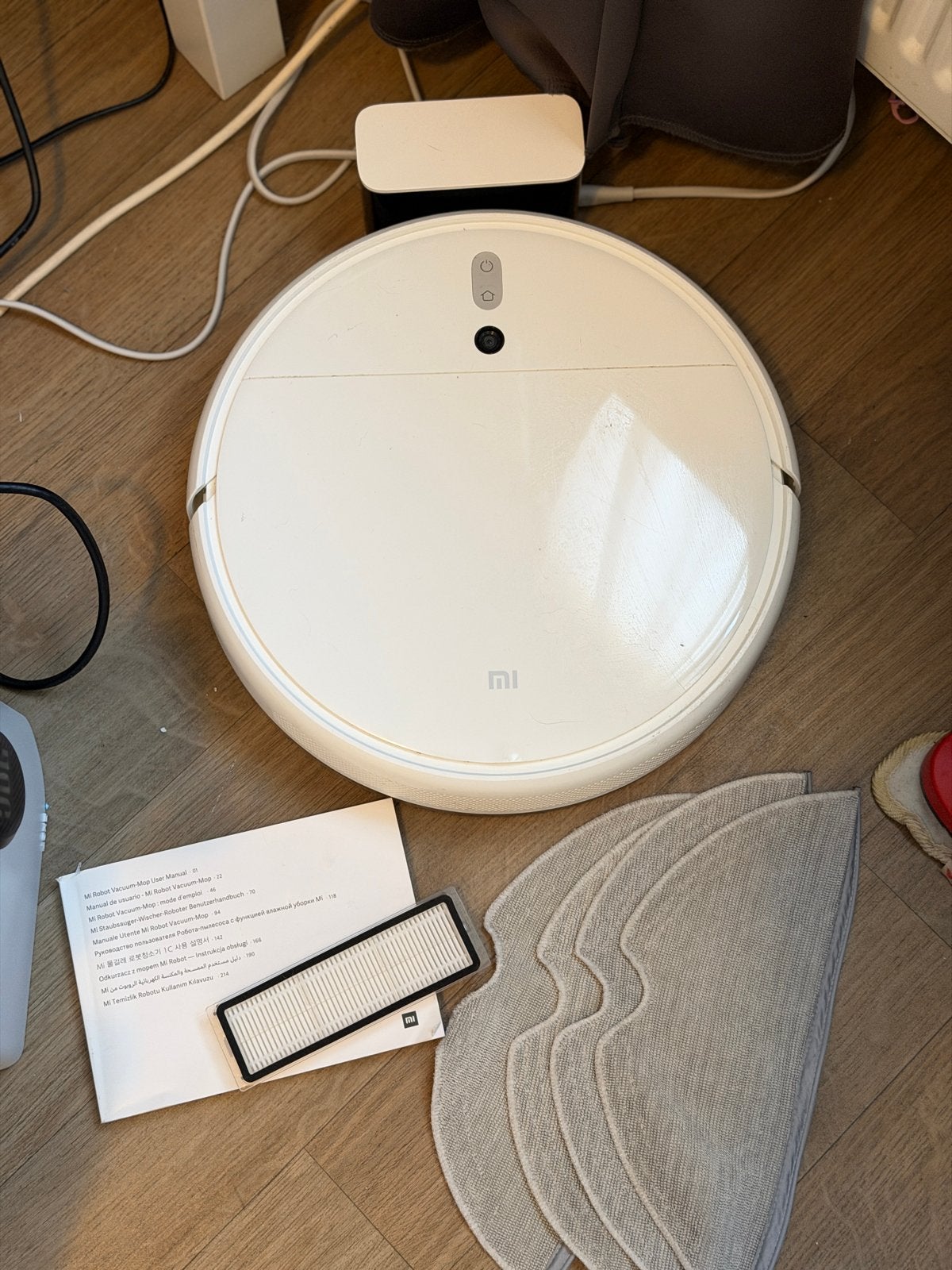 Foto 3 van Robotstofzuiger/dweil - Zo goed als nieuw, inclusief accesso