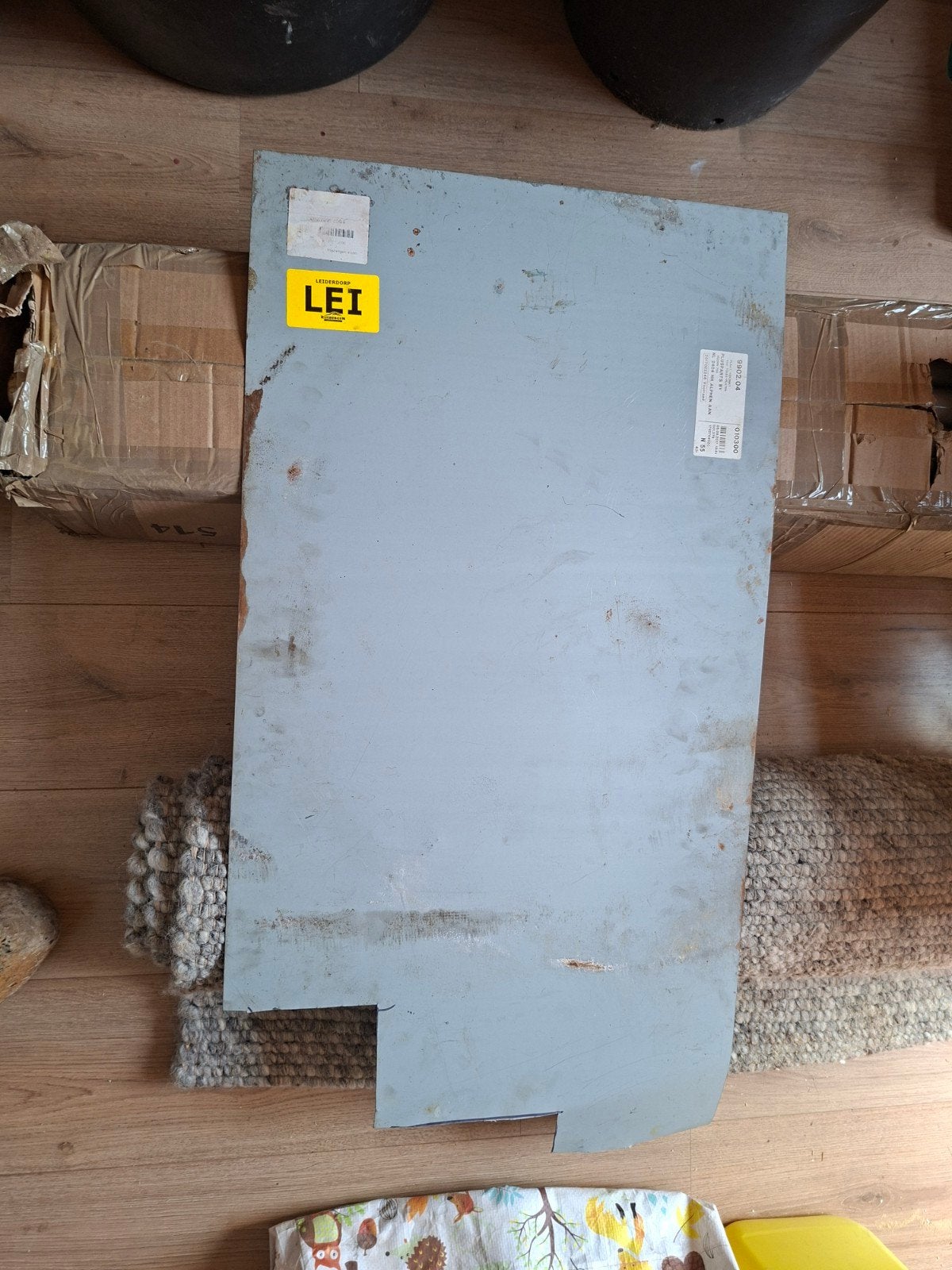 Stalen plaat 500x760x0.8mm, Doe-het-zelf en Verbouw, Metalen, Ophalen of Verzenden, Nieuw, IJzer