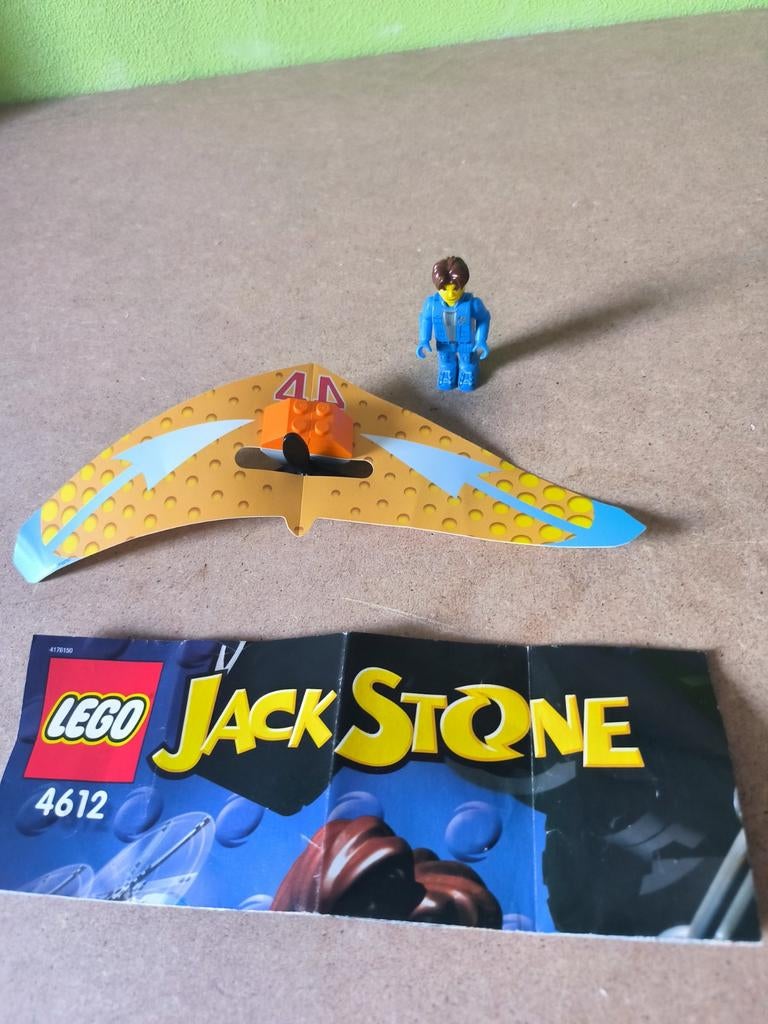 Lego Jack Stone 4612 met minifiguur en instructies, Compleet, Gebruikt, Overige thema's, Lego
