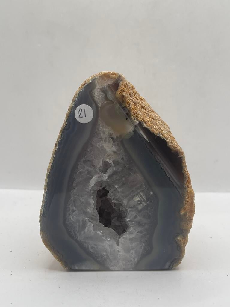 Agaat geode, Ophalen