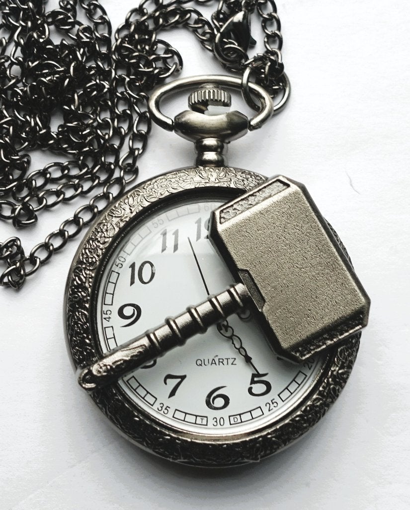 Zakhorloge met Thor's hamer design - ongebruikt, Ophalen of Verzenden, Nieuw