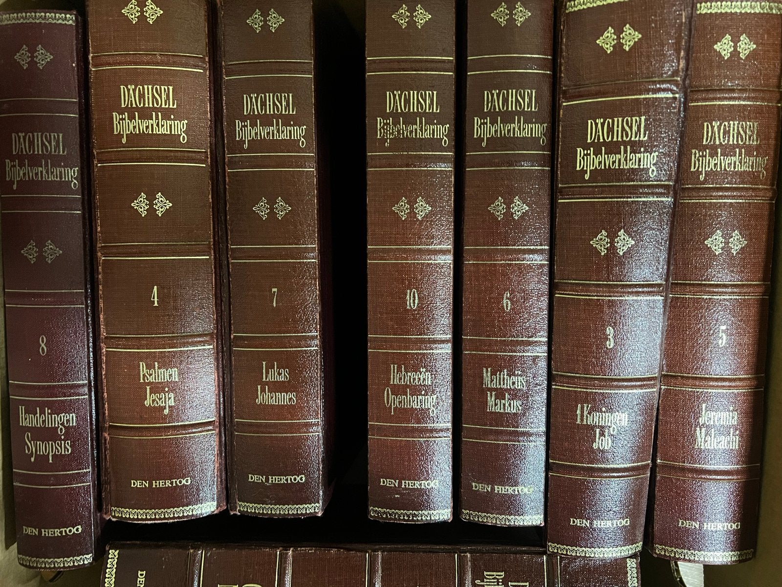 Dachsel Bijbelverklaring - Complete Set, Antiek en Kunst, Antiek | Boeken en Bijbels, Ophalen