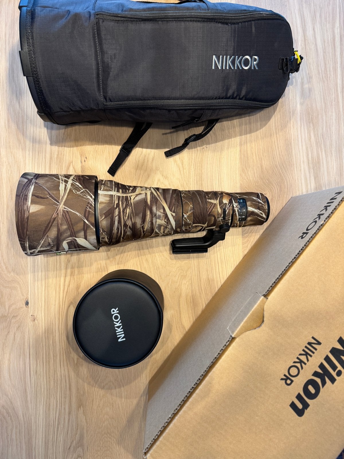 Nikon Z 800mm f/6.3 VR S objectief in nieuwstaat, Audio, Tv en Foto, Fotografie | Lenzen en Objectieven, Ophalen, Nikon Z-mount