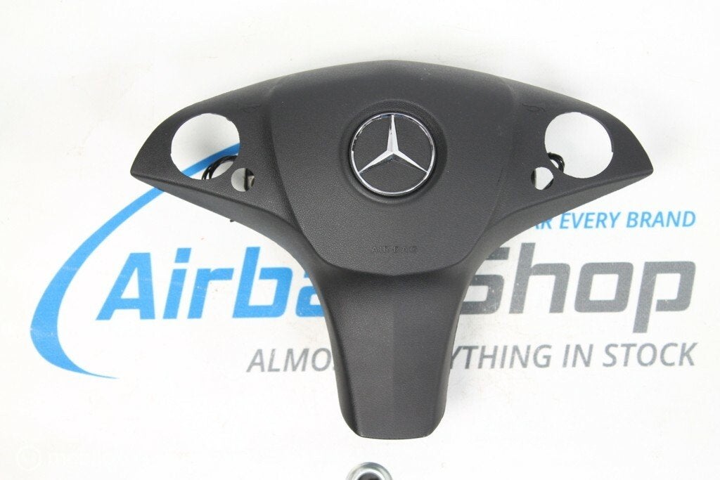 Airbag set - Dashboard 3 spaak Mercedes C klasse W204 (2007-, Auto-onderdelen, Dashboard en Schakelaars, Gebruikt, Ophalen of Verzenden