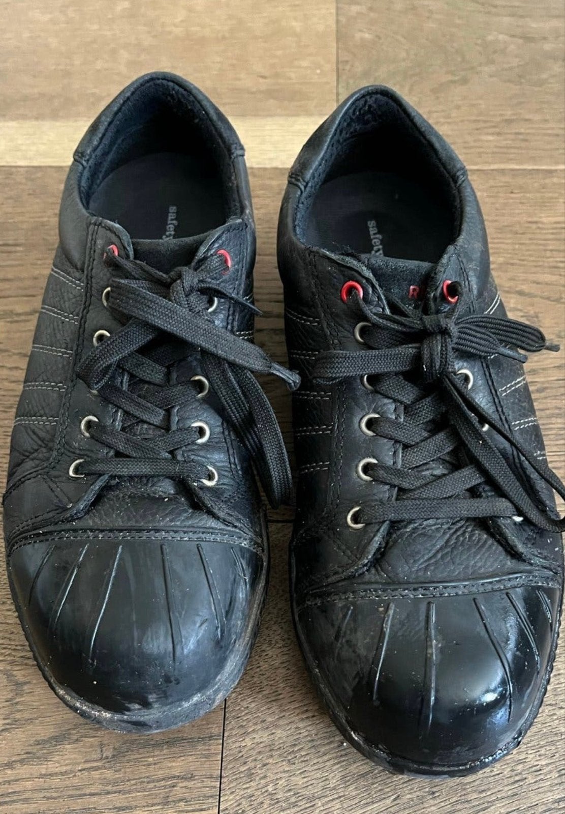 Zwarte werkschoenen maat 41van REDBRICK, Zwart, Ophalen of Verzenden, Werkschoenen, Gedragen