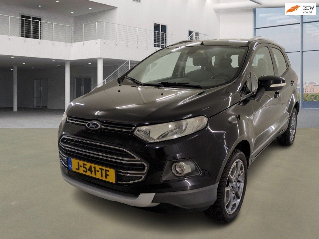 Ford EcoSport 1.0 EcoBoost Titanium, Auto's, Voorwielaandrijving, Euro 5, 125 pk, Gebruikt