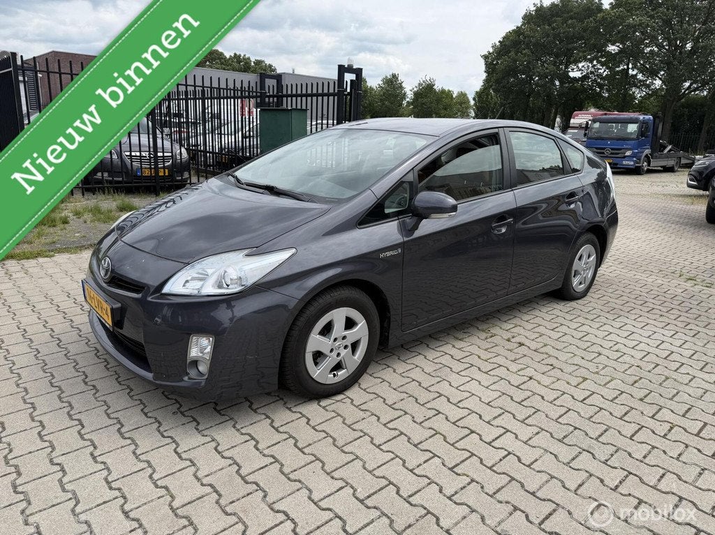 Toyota Prius 1.8 Comfort jbl leer navi, Auto's, Toyota, 136 pk, Gebruikt, 4 cilinders, Origineel Nederlands