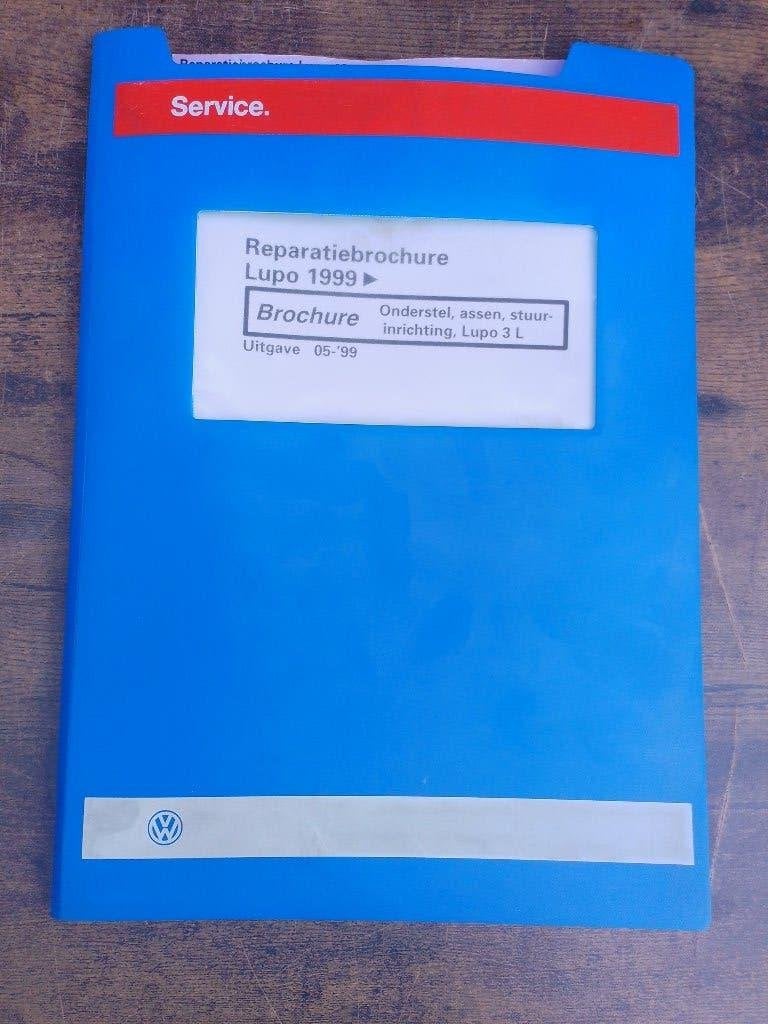Vw Lupo 3L dealer werkplaatsboeken Onderstel  assen  Stuur, Verzenden, Gelezen, Volkswagen