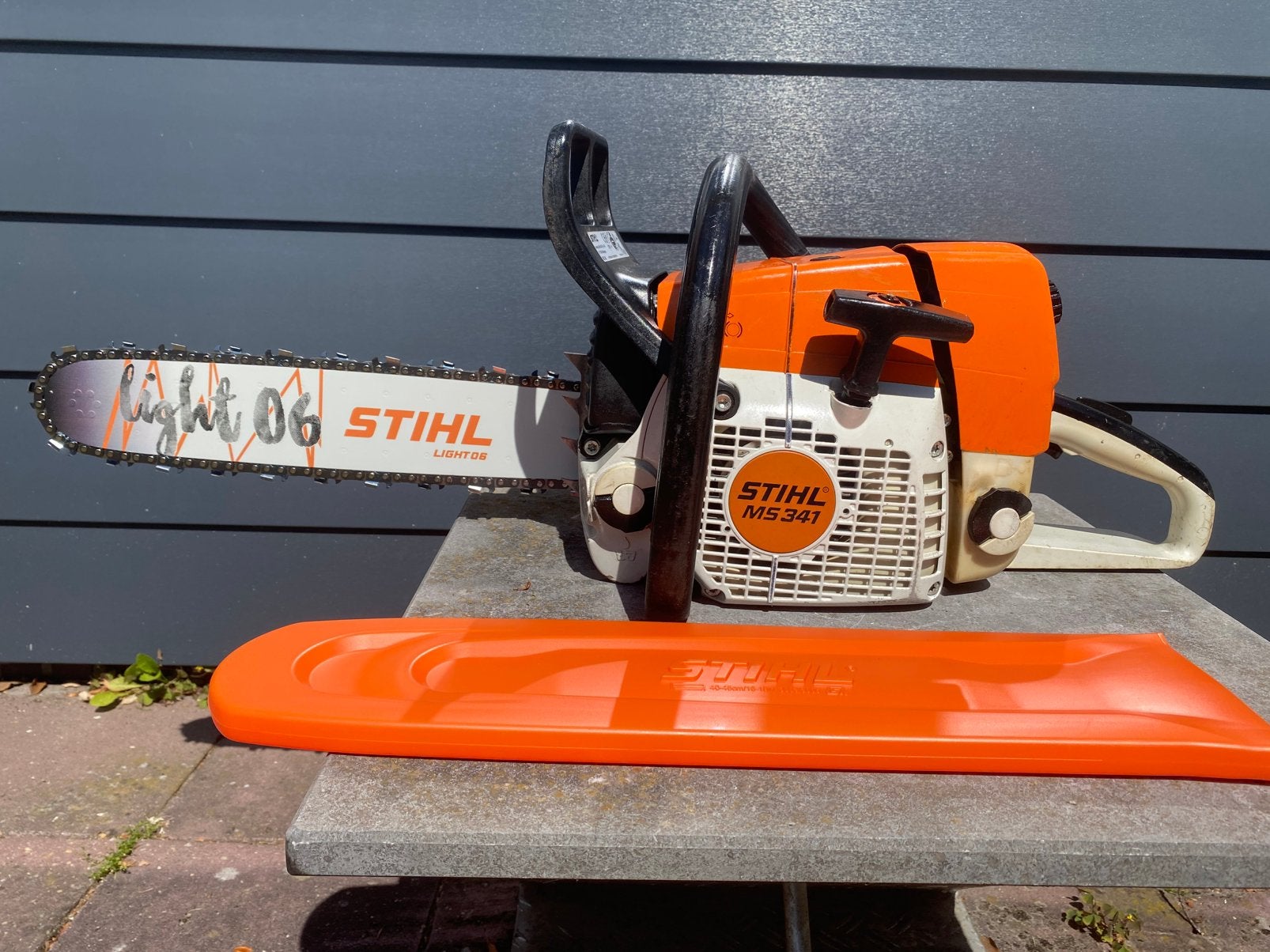 Stihl MS 341 Kettingzaag Motorzaag, Ophalen of Verzenden, Gebruikt, Overige soorten