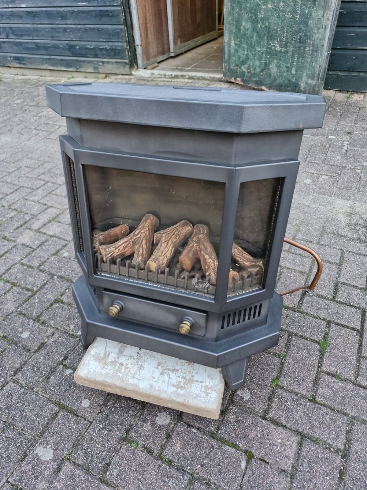 Gaskachel met boekje - Gebruikt, Ophalen, Gebruikt, Gas, Vrijstaand