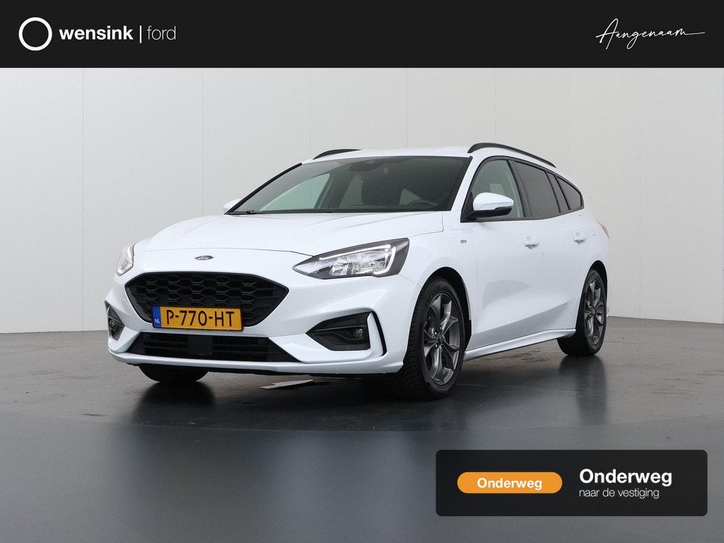 Ford Focus Wagon 1.0 EcoBoost Hybrid ST Line Business | Wint, Auto's, Ford, Lane Keeping Assist, Wit, Origineel Nederlands, 19 km/l