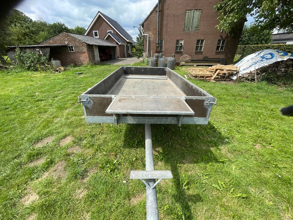 Stevige aanhangwagen - Ideaal voor tuin en klus, Ophalen, Transport