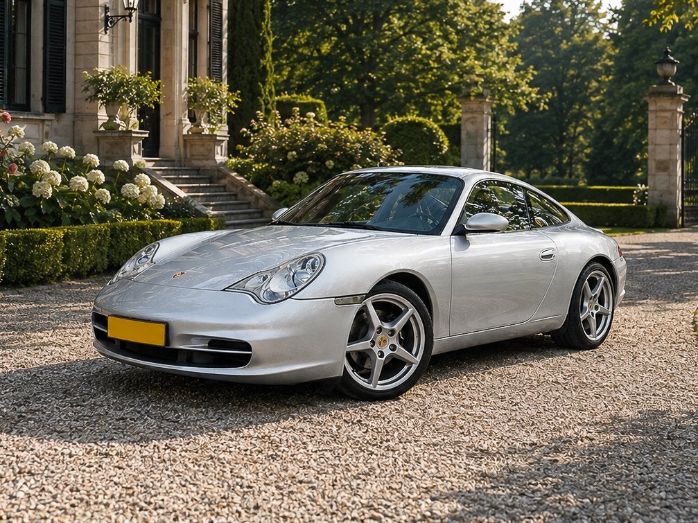 Porsche 911 [996.2] 3.6 Carrera Coupé Aut. l PCCM Plus met, Automaat, Achterwielaandrijving, Zwart, Automatische klimaatregeling