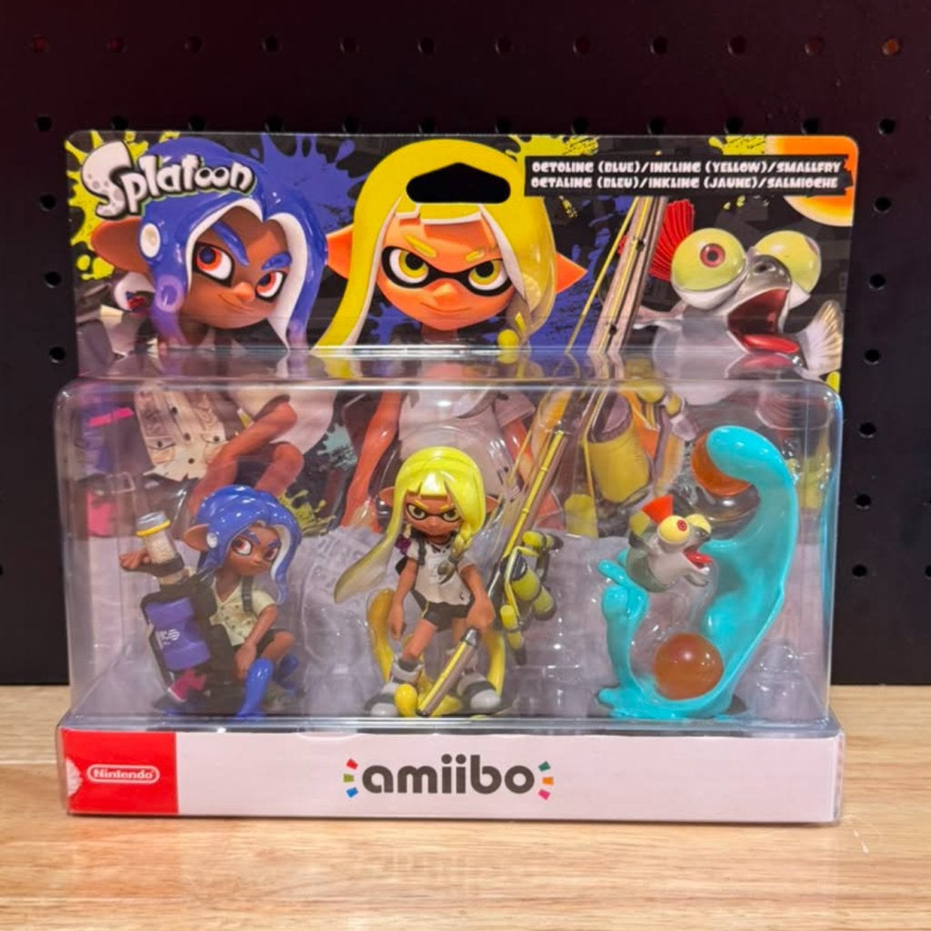 Nintendo Amiibo Splatoon 3-Pack | Nieuw, Nintendo, Nieuw, Support@nintendo.com, 11-1 Hokotate-cho, Kamitoba, Minami-ku
Kyoto 601-8501
Japan