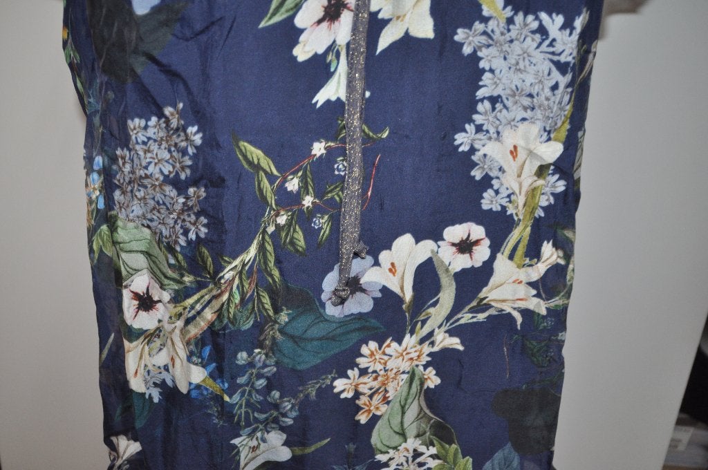 AD46 Paprika Shirt Blauw met print maat L, Kleding | Dames, Blauw, Zo goed als nieuw, Paprika, Shirt of Top