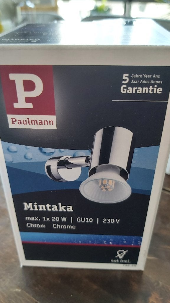 Paulmann spiegellamp met Led, Nieuw, Overige fittingen, Ophalen of Verzenden, Paulmann