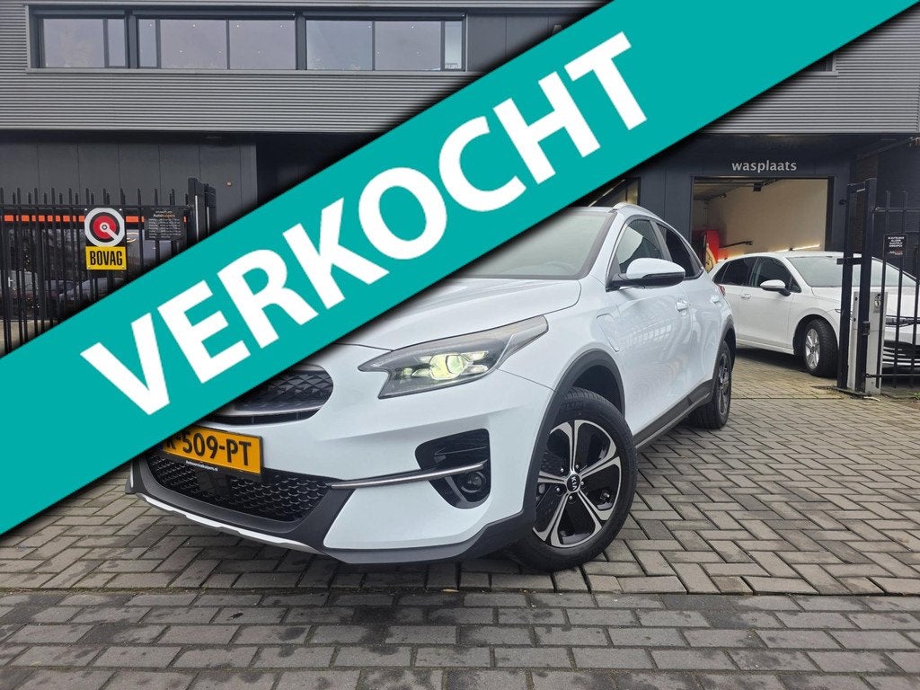 Kia XCeed 1.6 GDi PHEV DynamicPlusLine | PHEV | Met stoel- e, Auto's, Kia, Gebruikt, Euro 6, Leder en Stof, Wit