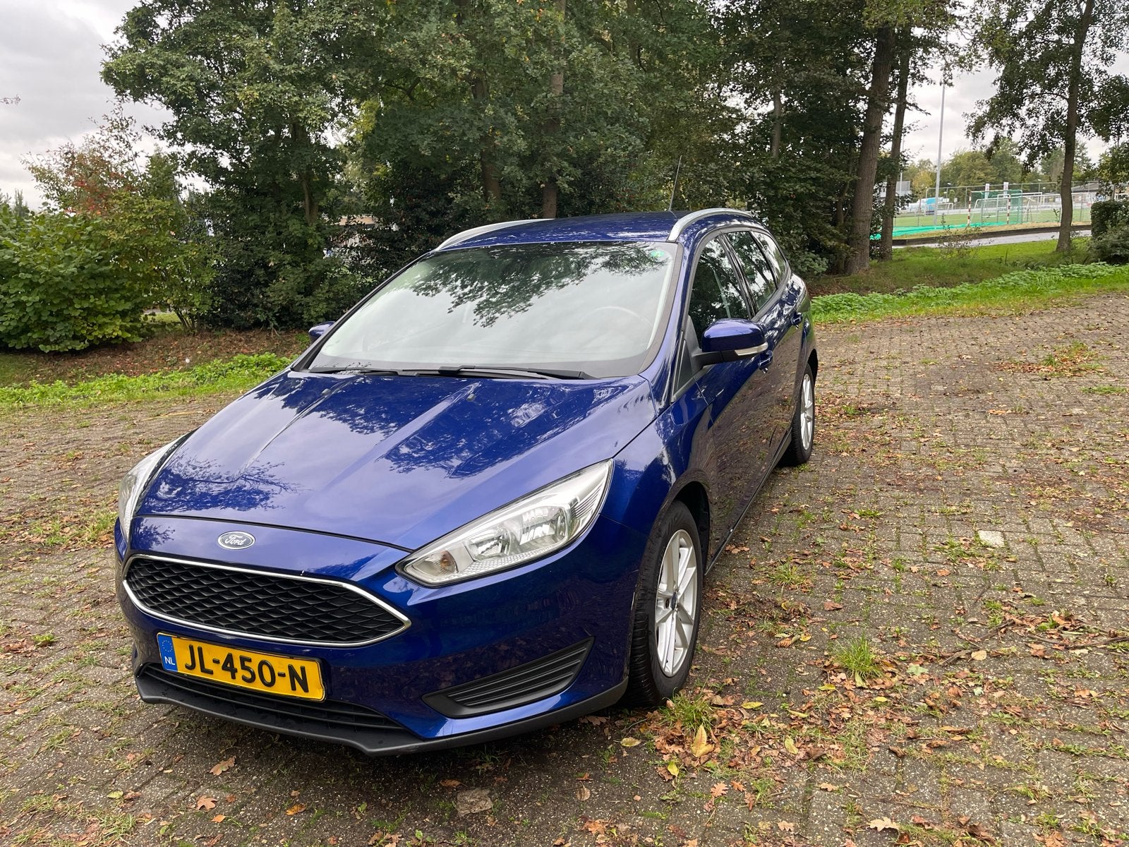 Ford Focus 1.0 Ecoboost 74KW Wagon 2016 Blauw, Blauw, 100 pk, Origineel Nederlands, Handgeschakeld