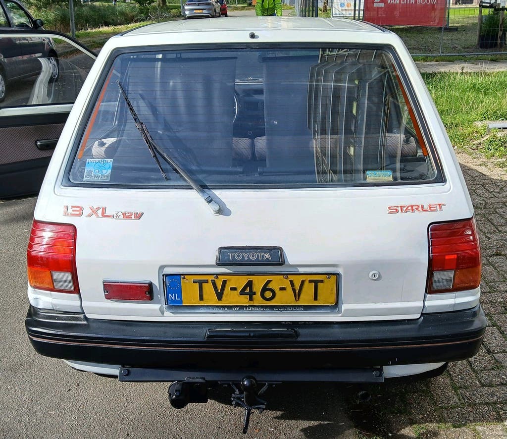 Leuke oldtimer Toyota Starlet 1.3 XL 198, foto 12