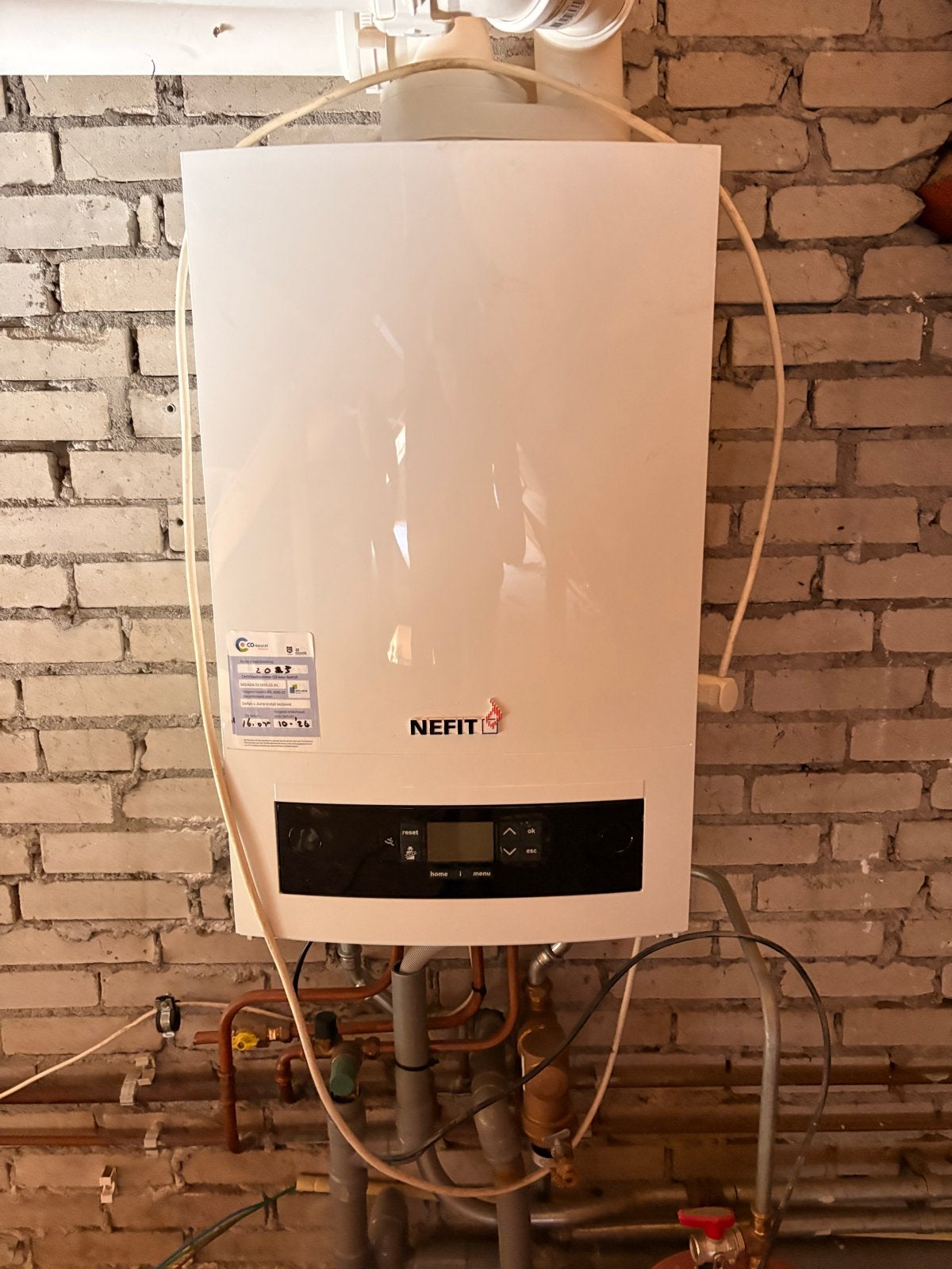 CV Ketel Nefit: slechts 3,5 jaar in gebruik, Ophalen, 30 tot 80 cm, Cv-ketel of Combi-ketel, Minder dan 60 cm