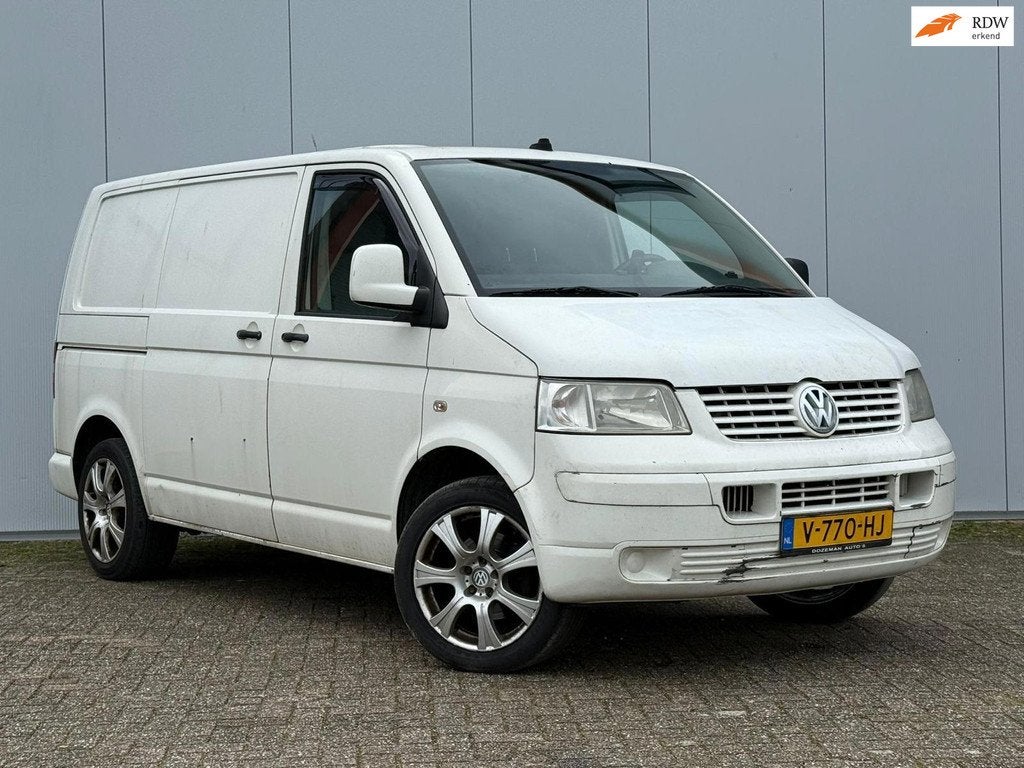 Volkswagen Transporter 2.5 TDI 300, Auto's, Bestelauto's, Bedrijf, Te koop, ABS, Airconditioning, Boordcomputer, Schuifdeur, Startonderbreker