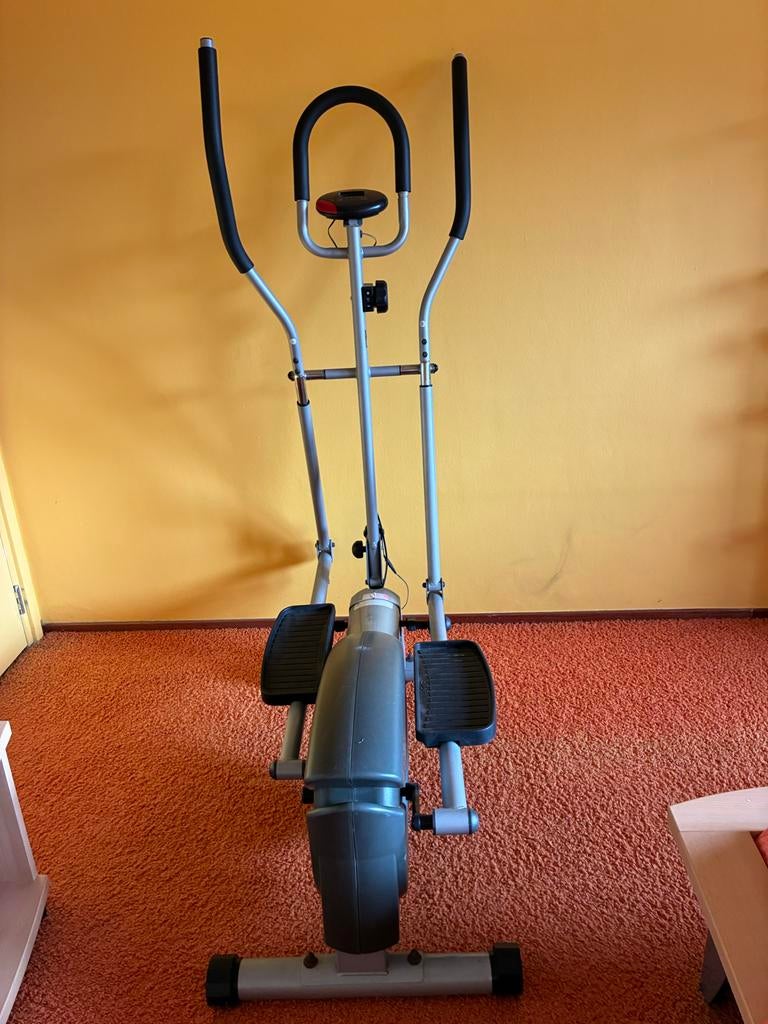Inklapbare Crosstrainer met Verstelbare Weerstand, Sport en Fitness, Ophalen, Gebruikt, Crosstrainer, Metaal