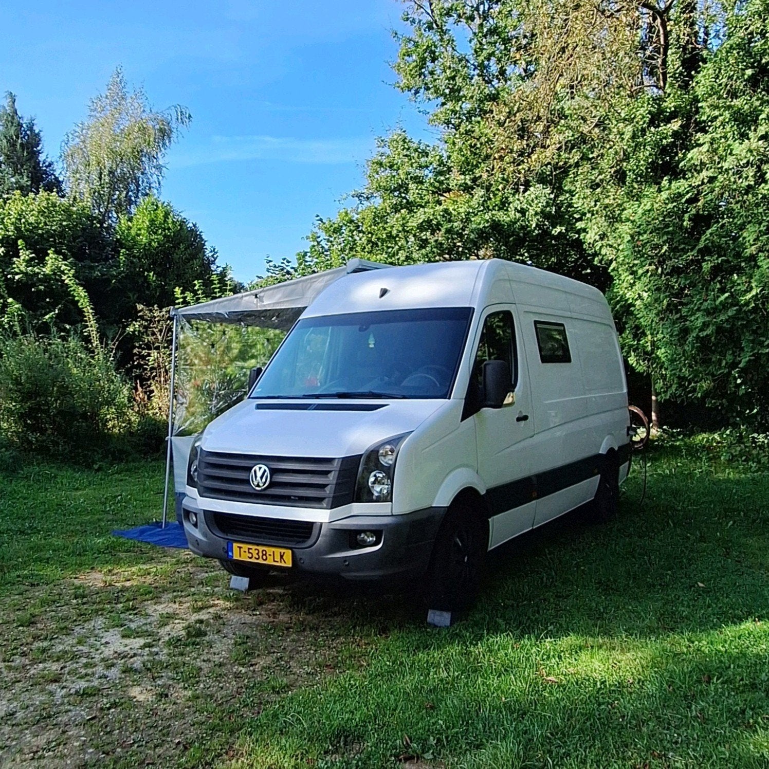 Nette en praktisch ingerichte VW Crafter zelfbouw., Volkswagen, Tot en met 2, Particulier, Airbags