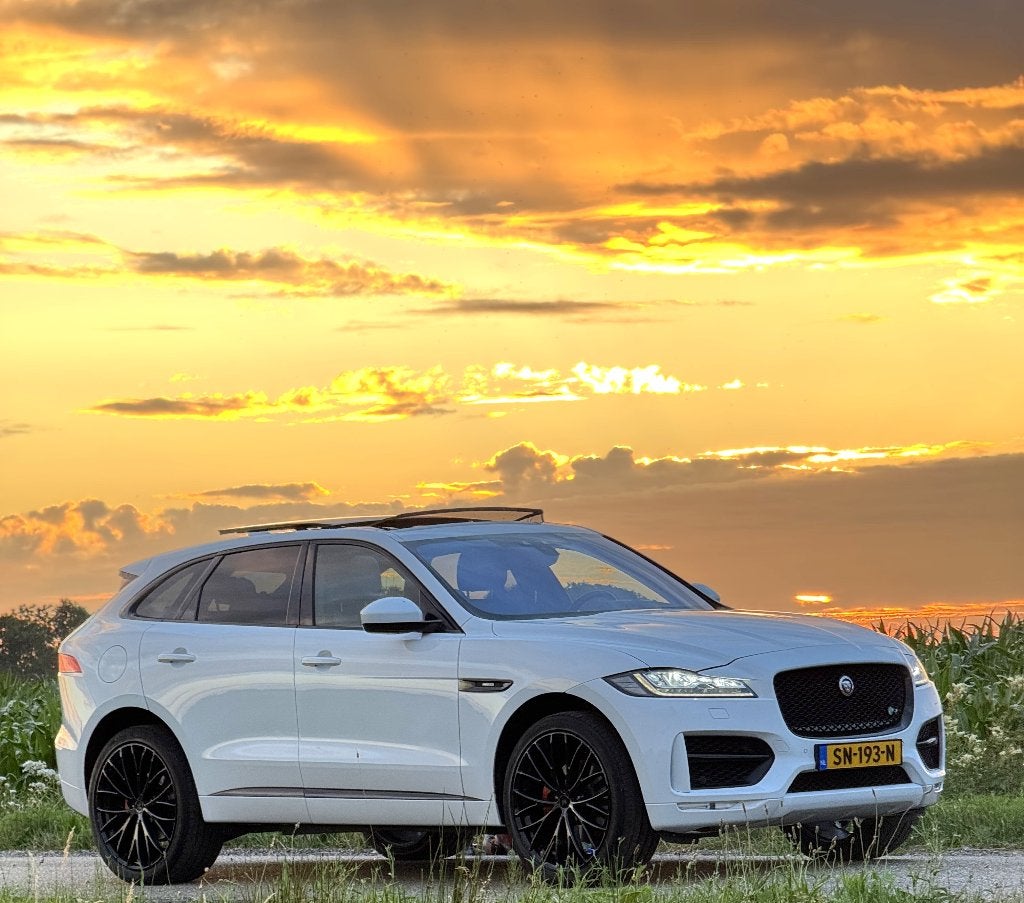 Jaguar F-Pace 3.0D V6 300PK AWD Automaat|FullOptions|22Inch|, Auto's, Jaguar, Automaat, 2993 cc, Wit, Lichtsensor