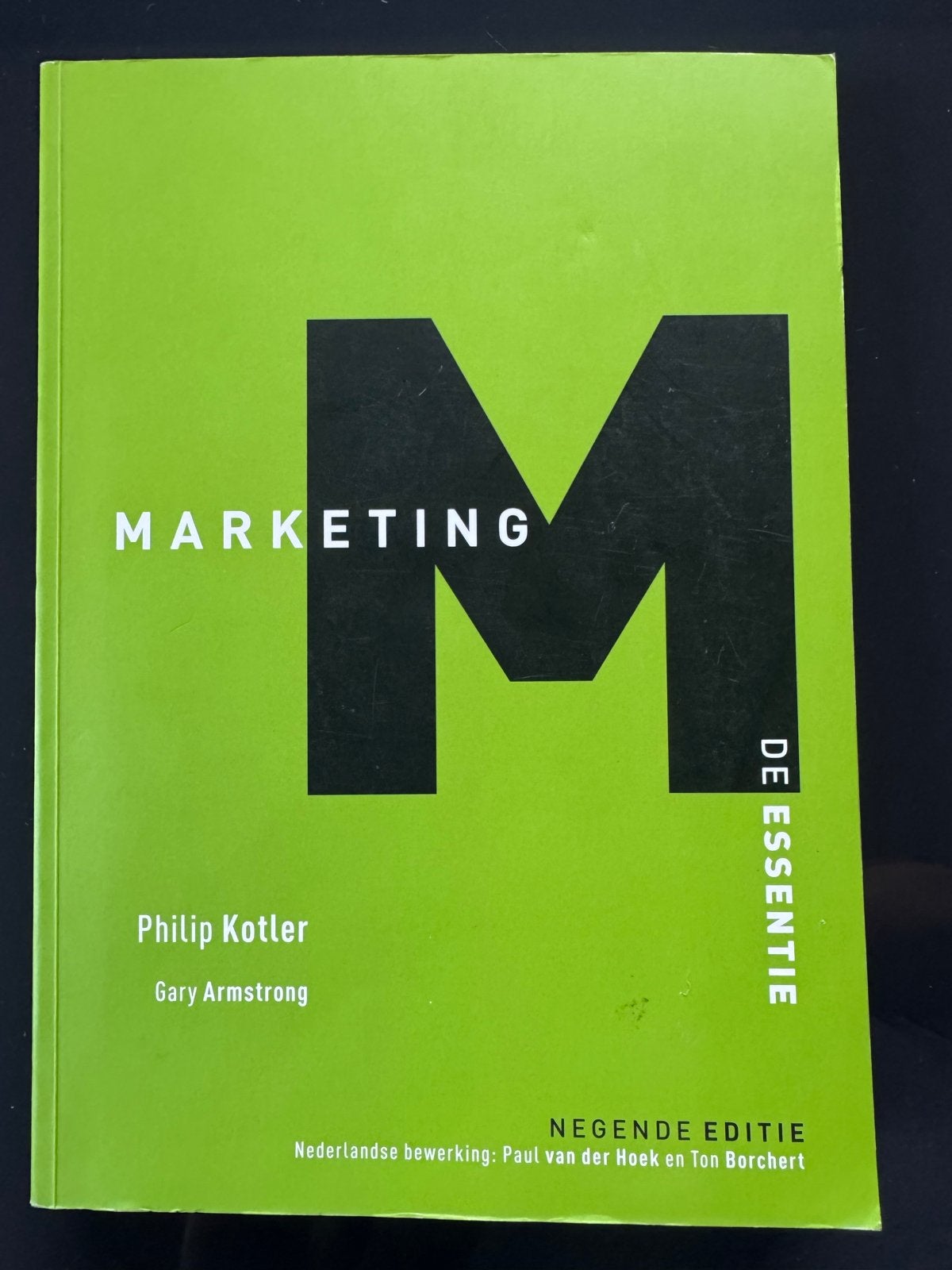 Marketing de Essentie - Philip Kotler, Gary Armstrong, Boeken, Ophalen of Verzenden, Gamma, Zo goed als nieuw, HBO