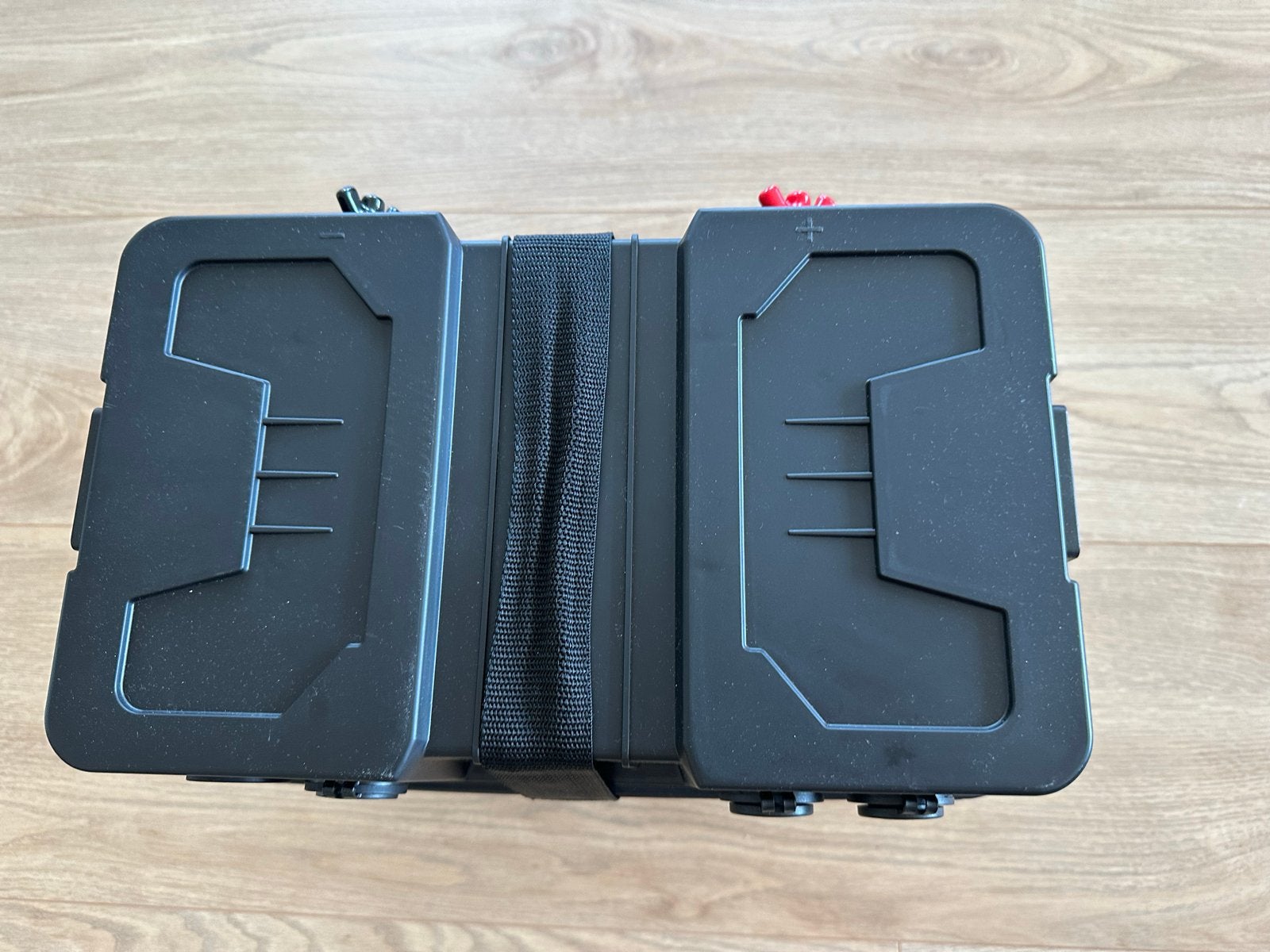 Draagbare Accubox met USB, 12V en LED-verlichting, Ophalen of Verzenden, Nieuw, Universele onderdelen