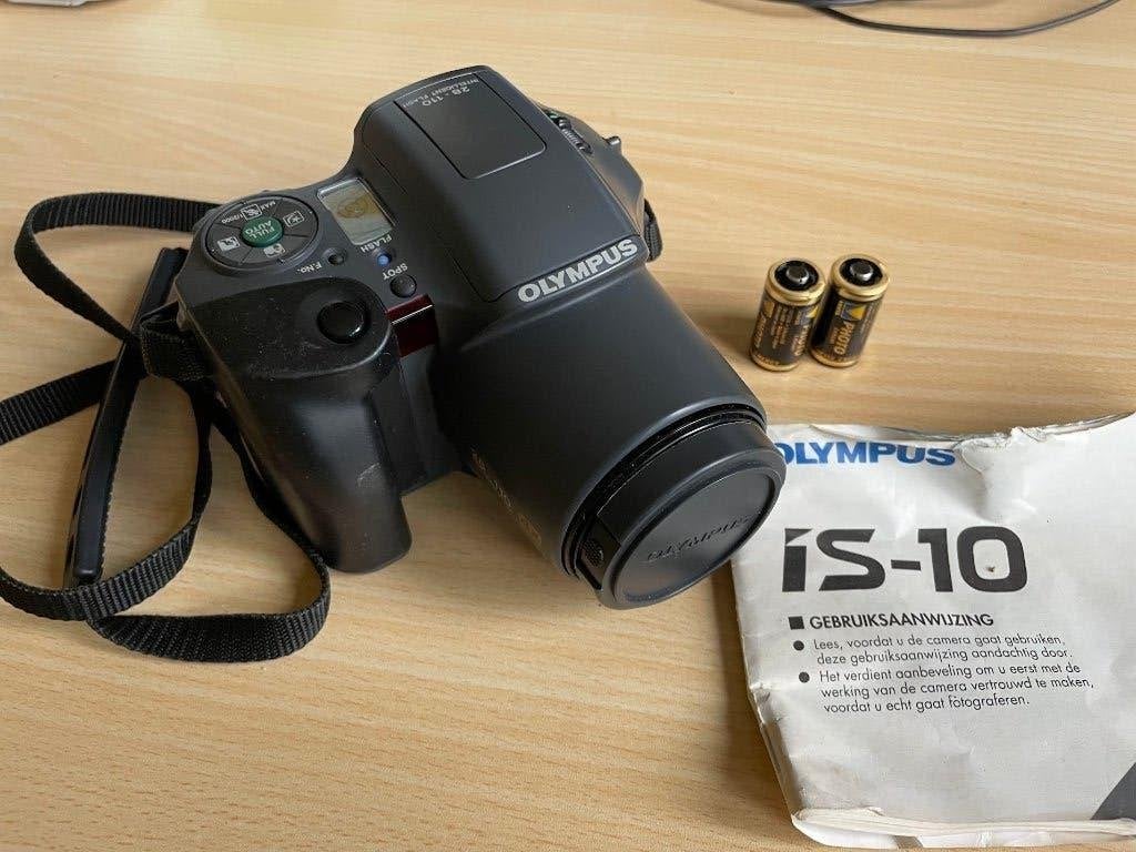 Olympus analoge spiegelreflex camera IS-10, Audio, Tv en Foto, Ophalen, Gebruikt, Compact, Olympus