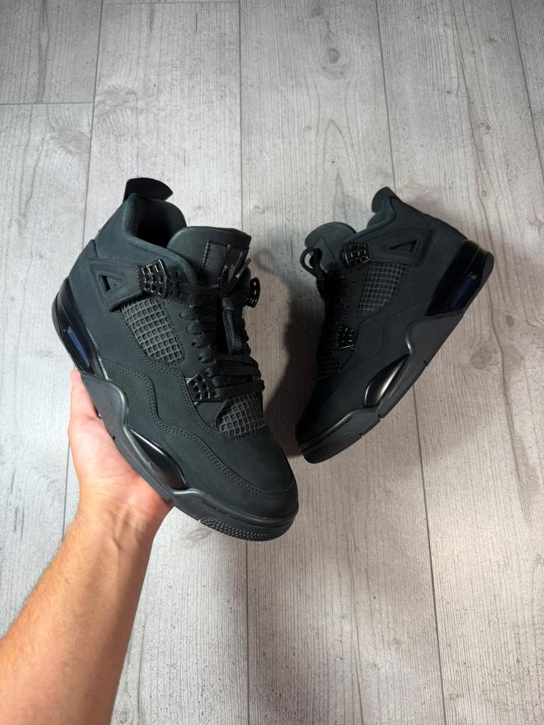 Jordan 4, Zwart, Ophalen of Verzenden, Sneakers of Gympen, Gedragen