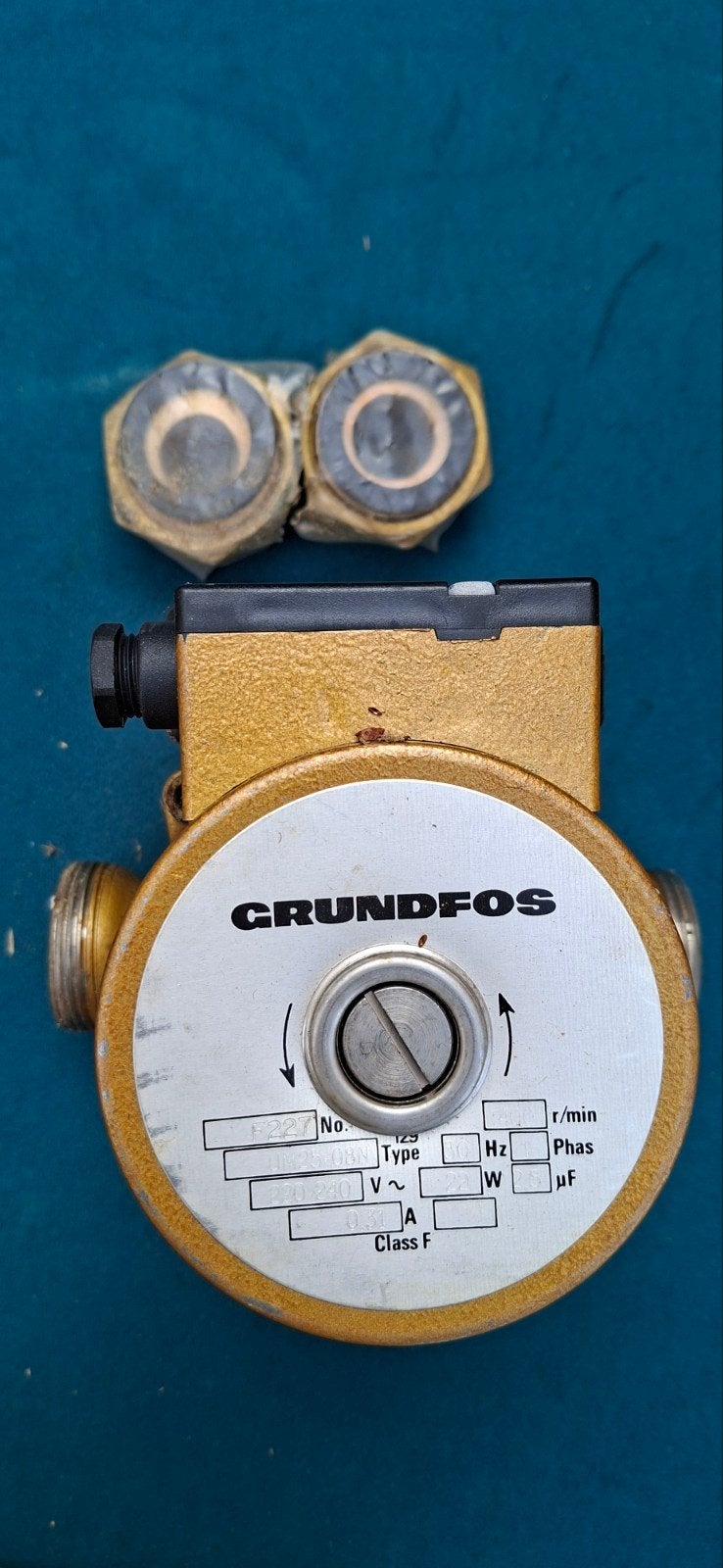 Grundfos UM25-08N 22W O,31A, Minder dan 30 cm, Overige typen, Minder dan 60 cm, Ophalen of Verzenden