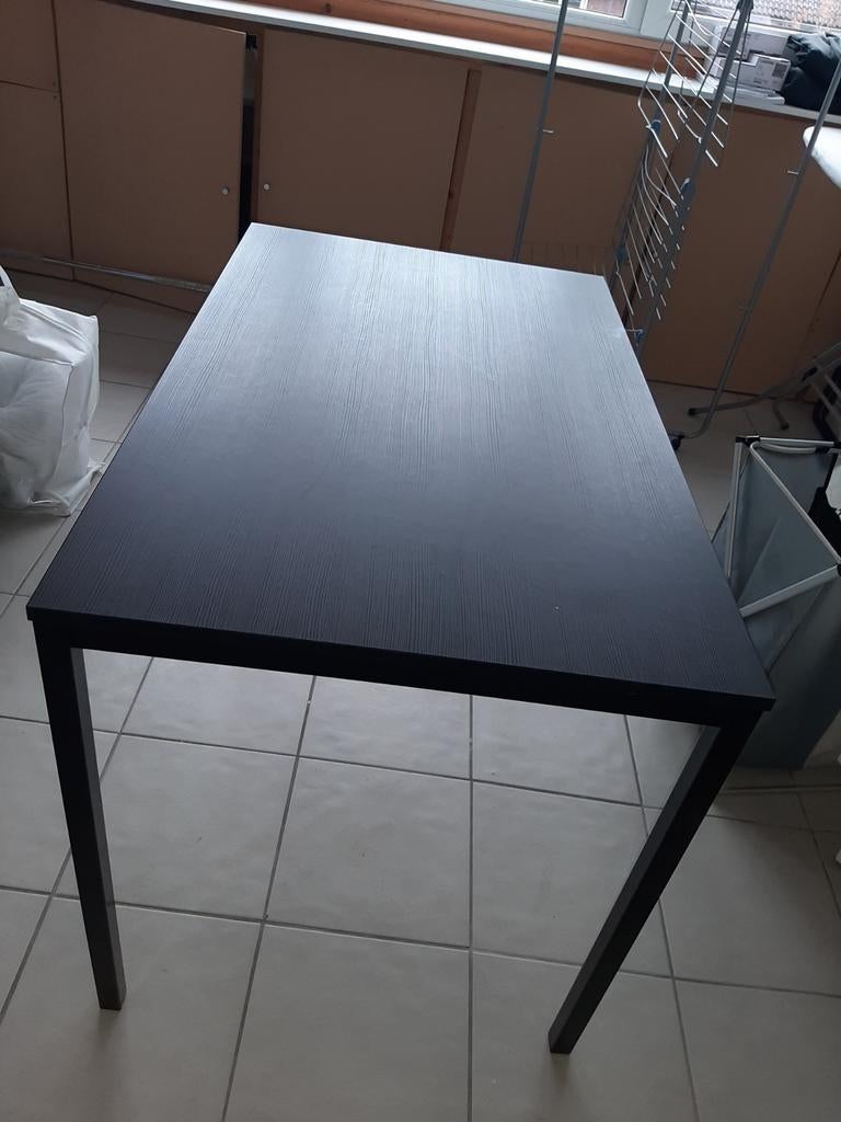Tafel | zwart | Ikea (Tärendö), Ophalen, Zo goed als nieuw, Rechthoekig