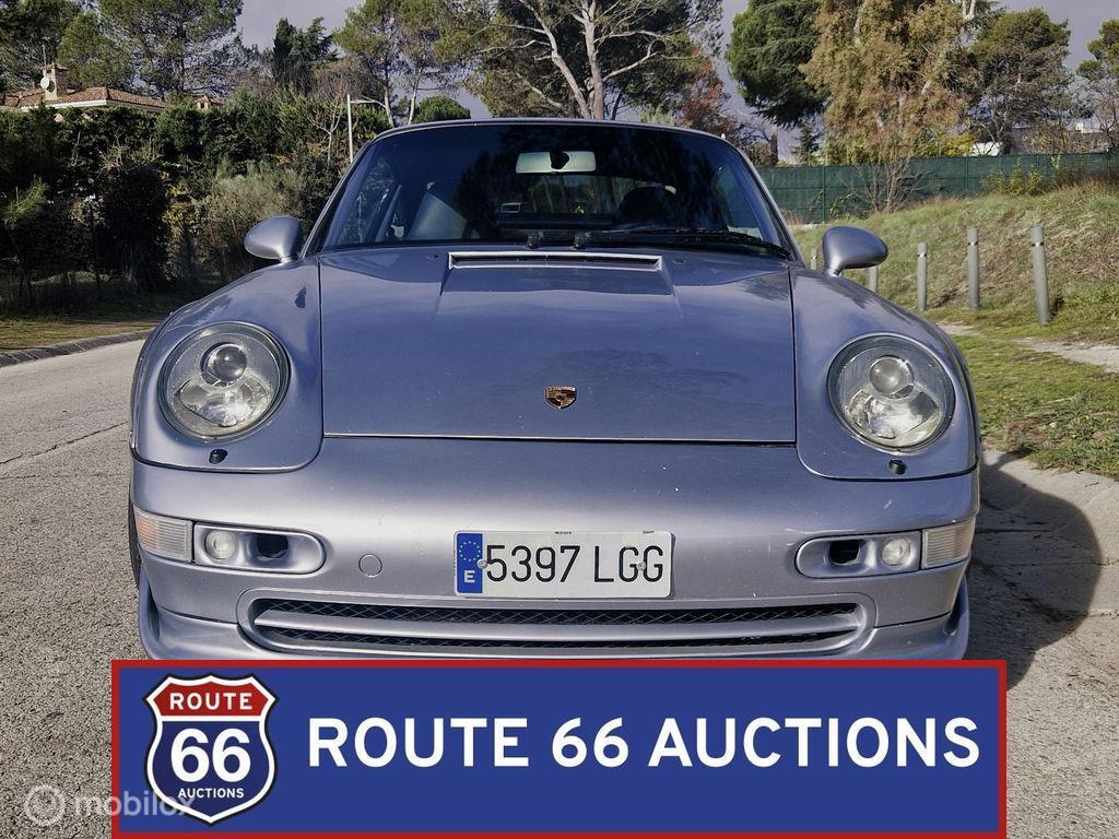 Porsche 911 Carrera | 1995 | Route 66 Auctions, Auto's, Oldtimers, Overige carrosserieën, Zwart, Bedrijf, Porsche