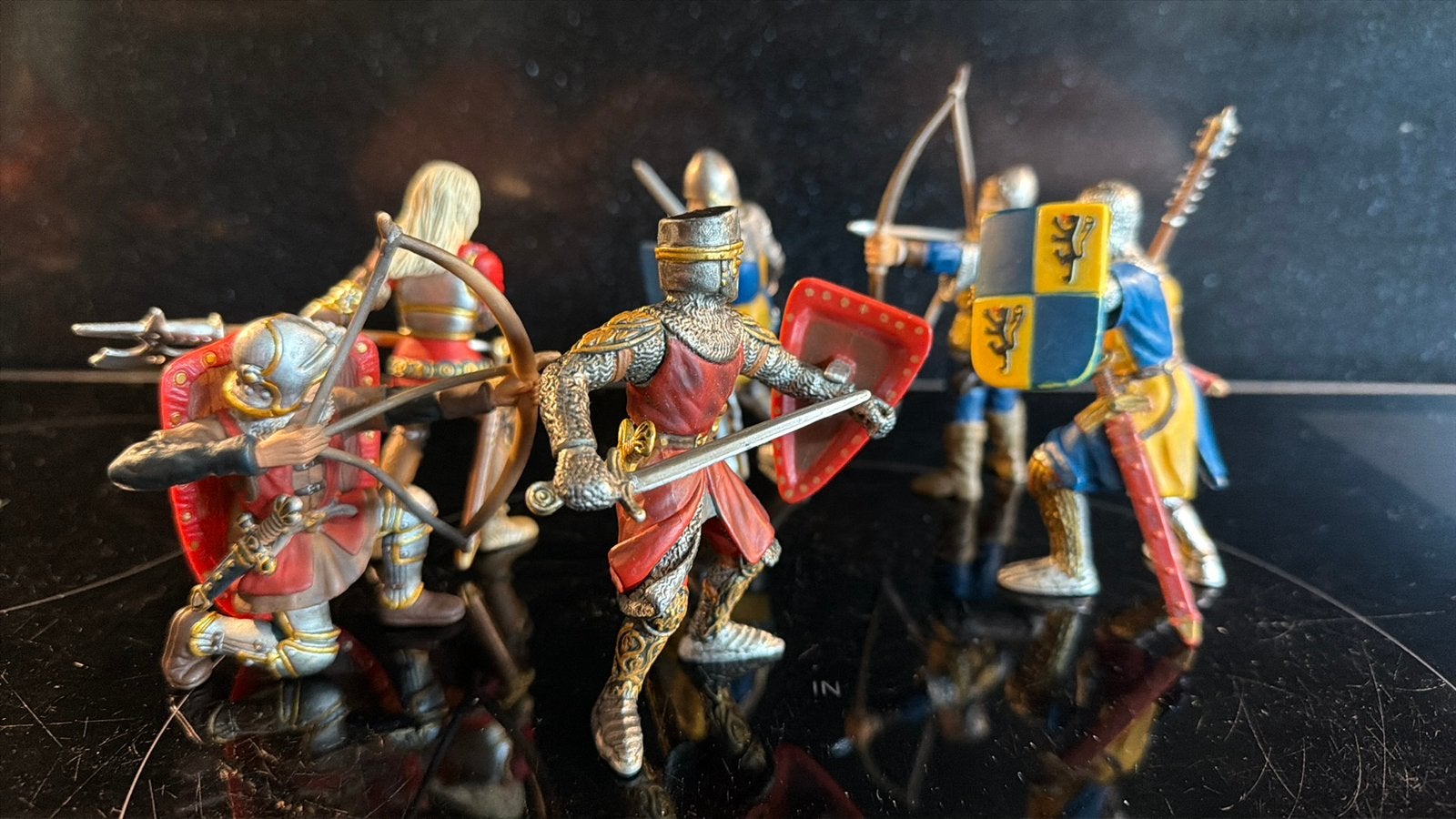 Schleich World of knights: Rood vs Blauw, Ophalen of Verzenden, Zo goed als nieuw