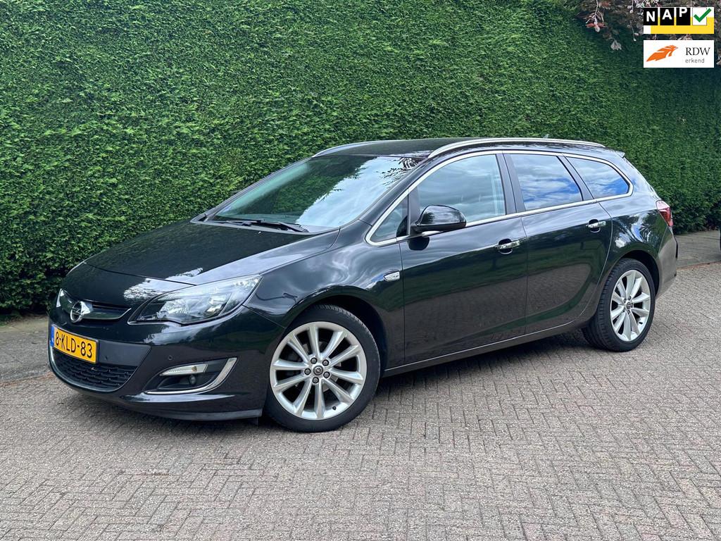 Opel Astra Sports Tourer 1.4 Turbo AIRCO/LPG G3/1e EIGENAAR!, Voorwielaandrijving, Euro 5, Gebruikt, Zwart